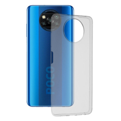 Husa pentru Xiaomi Poco X3 / Poco X3 NFC / Poco X3 Pro - Techsuit Clear Silicone - Transparenta - 1