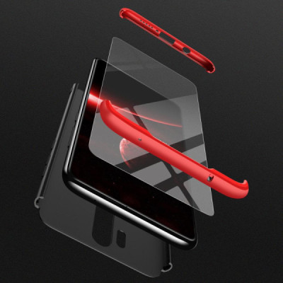 Husa pentru Xiaomi Redmi Note 8 Pro + Folie - GKK 360 - Black - 6