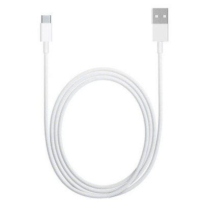 Cablu de Date USB la Type-C 3A, 480Mbps, 1m - Xiaomi - White (Bulk Packing) - 3