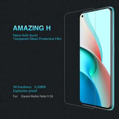 Folie pentru Xiaomi Redmi Note 9T - Nillkin Amazing H - Clear - 2