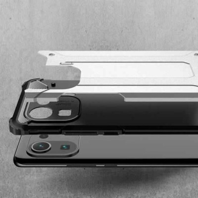 Husa pentru Xiaomi Mi 11 Pro - Techsuit Hybrid Armor - Black - 3
