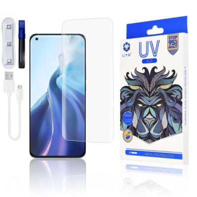 Folie pentru Xiaomi Mi 11 / Mi 11 Pro / Mi 11 Ultra - Lito 3D UV Glass - Clear - 1