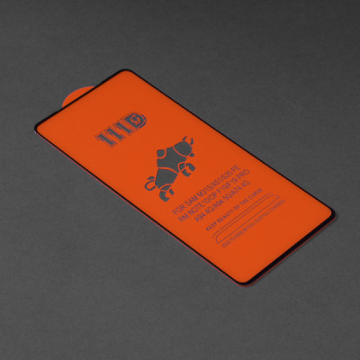 Folie pentru Xiaomi Redmi Note 10 4G / Note 10S / Poco M5s - Techsuit 111D Full Cover / Full Glue Glass - Black - 2