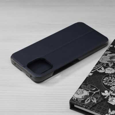 Husa pentru Xiaomi Mi 11 Lite 4G / Mi 11 Lite 5G / 11 Lite 5G NE - Techsuit eFold Series - Dark Blue - 2