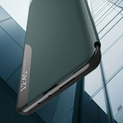Husa pentru Xiaomi Mi 11 Lite 4G / Mi 11 Lite 5G / 11 Lite 5G NE - Techsuit eFold Series - Dark Green - 4
