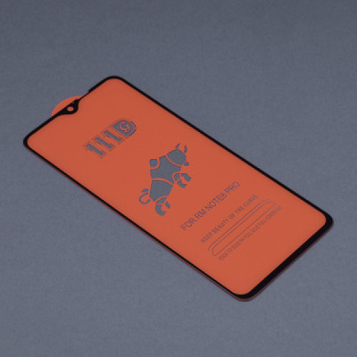 Folie pentru Xiaomi Redmi Note 8 Pro - Techsuit 111D Full Cover / Full Glue Glass - Black - 2