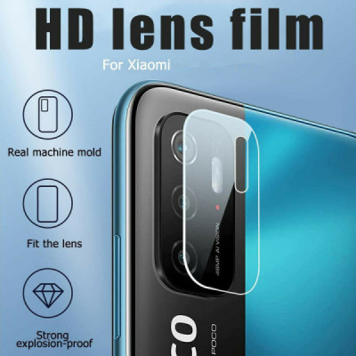 Folie Camera pentru Xiaomi Poco M3 Pro 5G - Mocolo Full Clear Camera Glass - Clear - 4