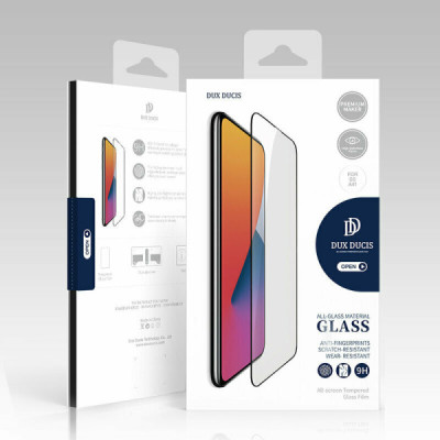 Folie pentru Xiaomi 12 Pro - Dux Ducis Tempered Glass - Black - 7