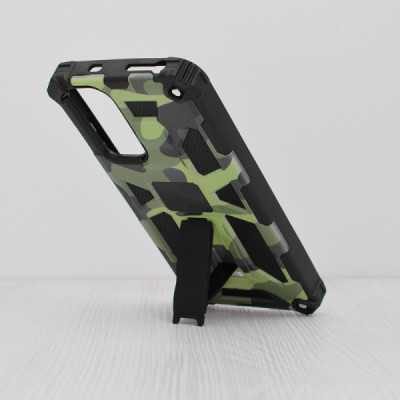 Husa pentru Xiaomi Redmi Note 11 / Note 11S - Techsuit Blazor Series - Camo Lime - 3