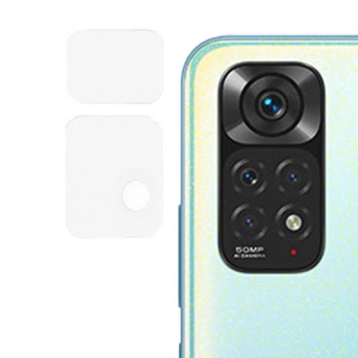 Folie Camera pentru Xiaomi Redmi Note 11 / Note 11S - Mocolo Full Clear Camera Glass - Clear - 1