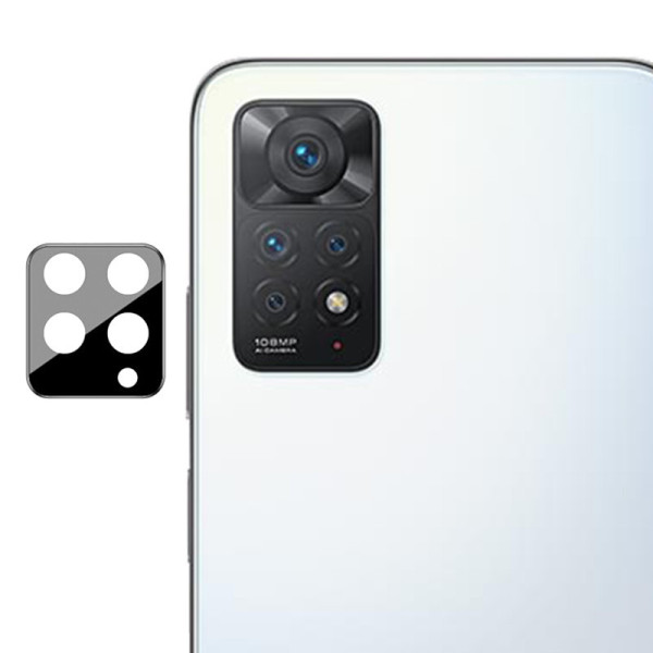 Folie Camera pentru Xiaomi Redmi Note 11 Pro 4G / 5G - Mocolo Silk HD PRO Camera Glass - Black