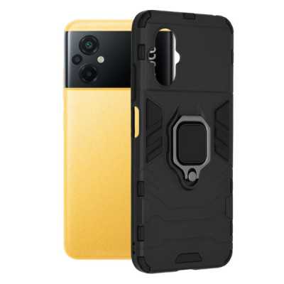 Husa pentru Xiaomi Poco M5 - Techsuit Silicone Shield - Black - 1