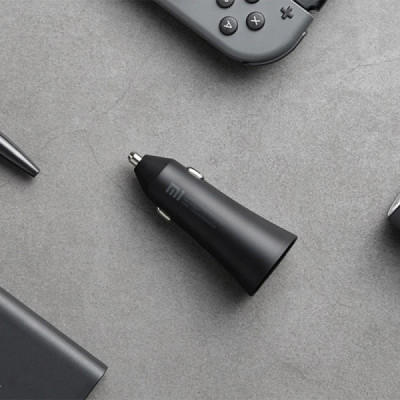 Incarcatoare si cabluri de date 2x USB Fast Charging 37W - Xiaomi Mi (CC06ZM) - Black (Blister Packing) - 6