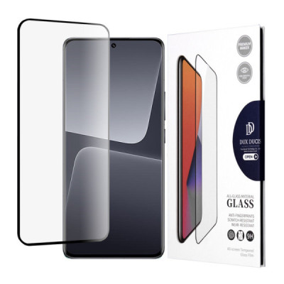 Folie pentru Xiaomi 13 Pro - Dux Ducis Tempered Glass - Black - 1