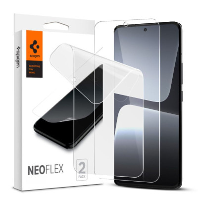Folie pentru Xiaomi 13 Pro (set 2) - Spigen Neo Flex - Clear - 1