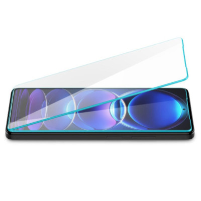 Folie pentru Xiaomi Redmi Note 12 Pro 5G / 12 Pro+ / Poco X5 Pro (set 2) - Spigen Glas.tR Slim - Clear - 4