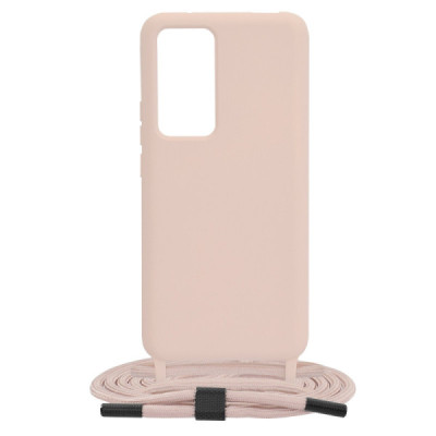 Husa pentru Xiaomi 12T / 12T Pro - Techsuit Crossbody Lanyard - Pink - 8