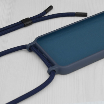 Husa pentru Xiaomi Redmi Note 12 5G / Poco X5 - Techsuit Crossbody Lanyard - Blue - 4