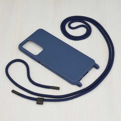 Husa pentru  Xiaomi Redmi Note 11 Pro+ 5G - Techsuit Crossbody Lanyard - Blue - 2