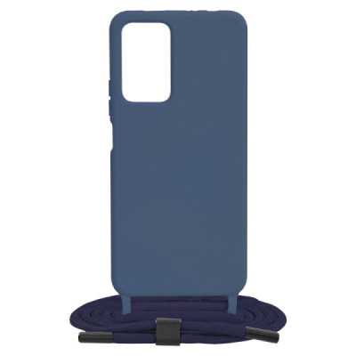 Husa pentru  Xiaomi Redmi Note 11 Pro+ 5G - Techsuit Crossbody Lanyard - Blue - 8