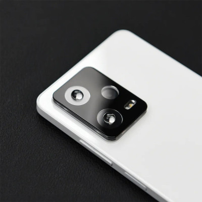 Folie Camera pentru Xiaomi Redmi Note 12 Pro 5G / 12 Pro+ - Techsuit Full Camera Glass - Black - 4