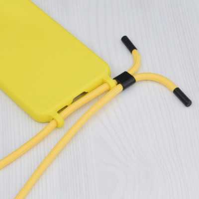 Husa pentru Xiaomi Redmi Note 12 Pro+ - Techsuit Crossbody Lanyard - Yellow - 4