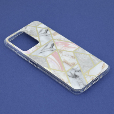 Husa pentru Xiaomi Redmi Note 12 5G / Poco X5 - Techsuit Marble Series - Pink Hex - 4