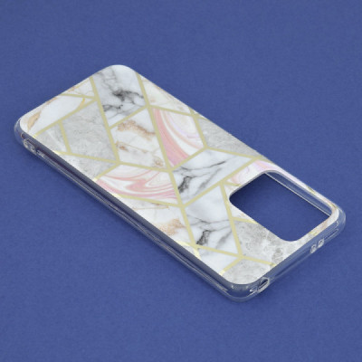 Husa pentru Xiaomi Redmi Note 12 5G / Poco X5 - Techsuit Marble Series - Pink Hex - 6