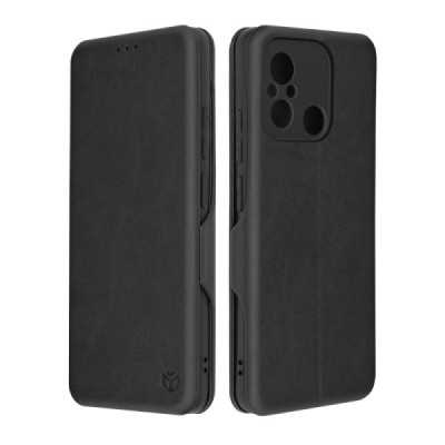 Husa pentru Xiaomi Redmi 12C Techsuit Safe Wallet Plus, Black - 1