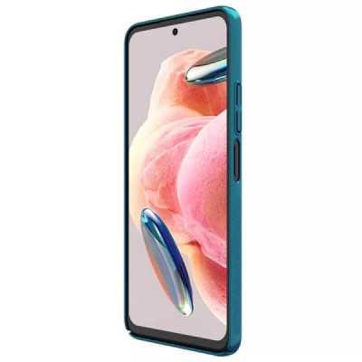 Husa pentru Xiaomi Redmi Note 12 4G - Nillkin Super Frosted Shield - Blue - 4