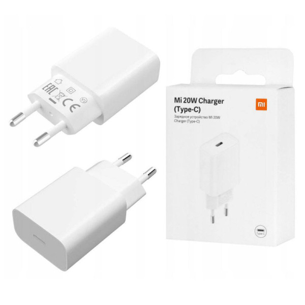 Incarcatoare si cabluri de date USB-C, 3A, 20W - Xiaomi (AD201EU) - White (Blister Packing)