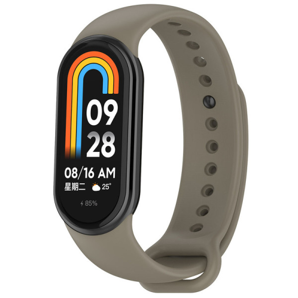 Curea pentru Xiaomi Mi Band 8 / 8 NFC - Techsuit Watchband (W014) - Spare Gray