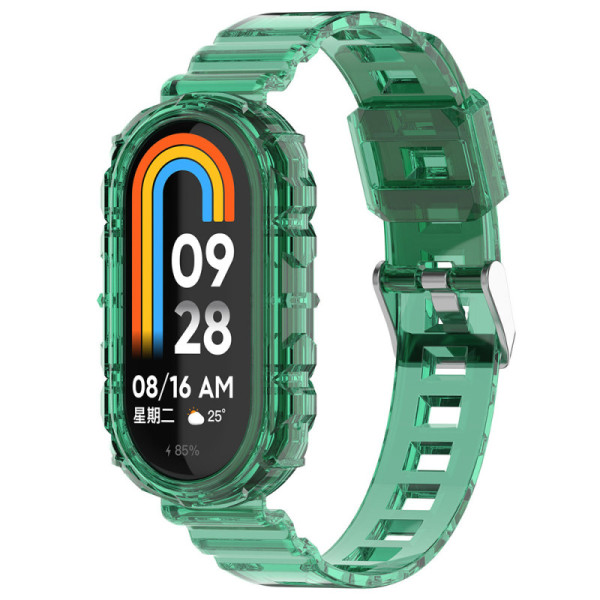 Curea pentru Xiaomi Mi Band 8 / 8 NFC - Techsuit Watchband (W017) - Green