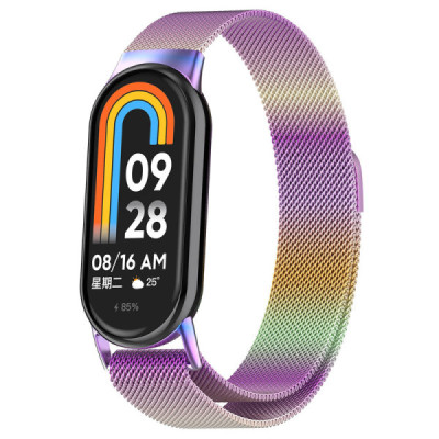 Curea pentru Xiaomi Mi Band 8 / 8 NFC - Techsuit Watchband (W015) - Rainbow - 1