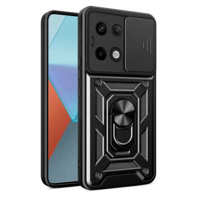 Husa pentru Xiaomi Redmi Note 13 Pro 5G / Poco X6 - Techsuit CamShield Series - Black - 1