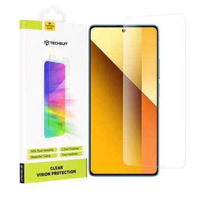 Folie pentru Xiaomi Redmi Note 13 5G / Note 13 Pro 5G / Poco X6 - Techsuit Clear Vision Glass - Transparent - 1