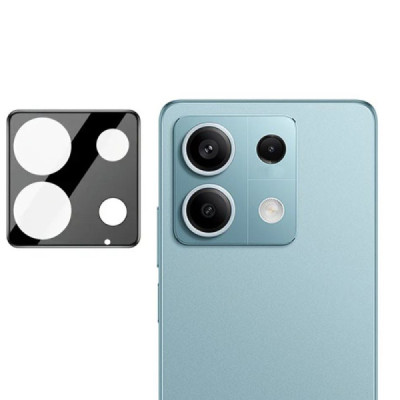 Folie Camera pentru Xiaomi Redmi Note 13 5G / Note 13 Pro 5G - Techsuit Full Camera Glass - Black - 1
