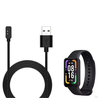 Incarcator pentru Xiaomi Watch USB, 3.5W, 1m - Techsuit (TXC2) - Black - 6