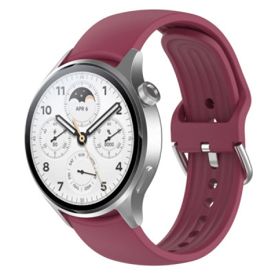 Curea pentru Huawei Watch GT 2 46mm - Techsuit Watchband (W003) - Wine Red - 3