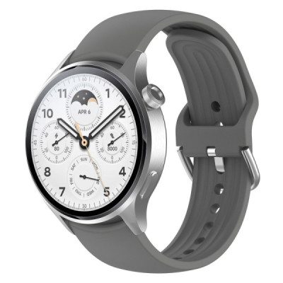 Curea pentru Huawei Watch GT 2 46mm  - Techsuit Watchband (W003) - Grey - 3