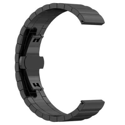 Curea pentru Huawei Watch GT 2 (46mm) - Techsuit Watchband (W012) - Black - 1