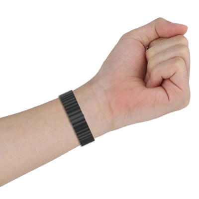 Curea pentru Huawei Watch GT 2 (46mm) - Techsuit Watchband (W012) - Black - 4