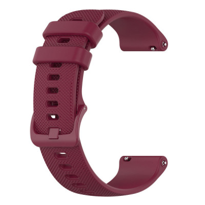 Curea pentru Huawei Watch GT 2 (46mm)- Techsuit Watchband 20mm (W006) - Burgundy - 1