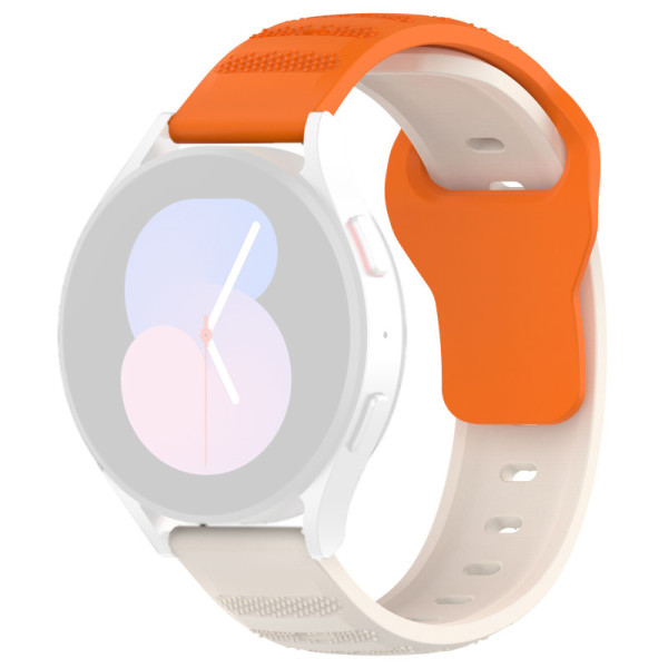 Curea pentru Huawei Watch GT 2 (46mm)- Techsuit Watchband (W050) - Orange Beige