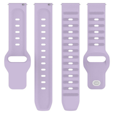Curea pentru Huawei Watch GT 2 (46mm) - Techsuit Watchband (W050) - Purple - 2