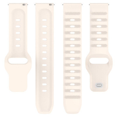 Curea pentru Huawei Watch GT 2 (46mm) Techsuit Watchband (W050) - Beige - 2