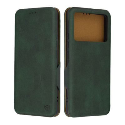 Husa pentru Xiaomi Poco X6 Pro - Techsuit Safe Wallet Plus - Green - 1