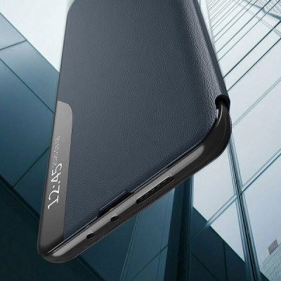 Husa pentru Xiaomi Redmi 13C 4G / 13C 5G / Poco M6 / C65 - Techsuit eFold Series - Dark Blue - 4