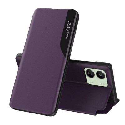 Husa pentru Xiaomi Redmi 13C 4G / 13C 5G / Poco M6 / C65 - Techsuit eFold Series - Purple - 1