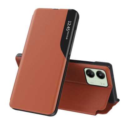 Husa pentru Xiaomi Redmi 13C 4G / 13C 5G / Poco M6 / C65 - Techsuit eFold Series - Orange - 1